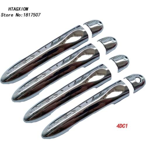 Door Handle Catch Covers for Lada Xray 2015 2016 2018 Chrome Trim Auto Car Styling Stickers Automobile Accessories & Pars 8 Pcs
