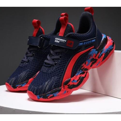 Vinsinw Kids Sneakers for Boys Mesh Tennis Shoes Breathable Sports Running Shoes Lightweight Children Casual Walking Shoes