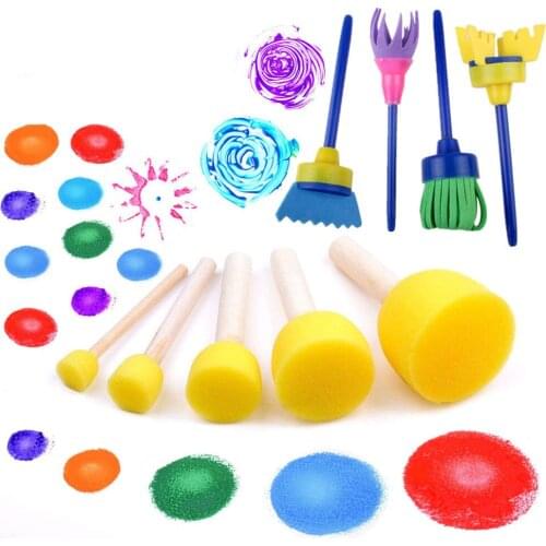 Art Sponge Watercolor Sponges Clean Sponge Seal Painting Rubbing Tool DIY Graffiti Mushroom Head For Painting Crafts Pottery