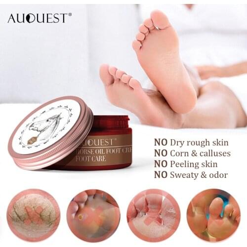 AUQUEST Anti Crack Foot Cream Dryness Foot Mask Heel Cracked Repair Cream Hand Mositurizing Removal Callus Hands Feet Care