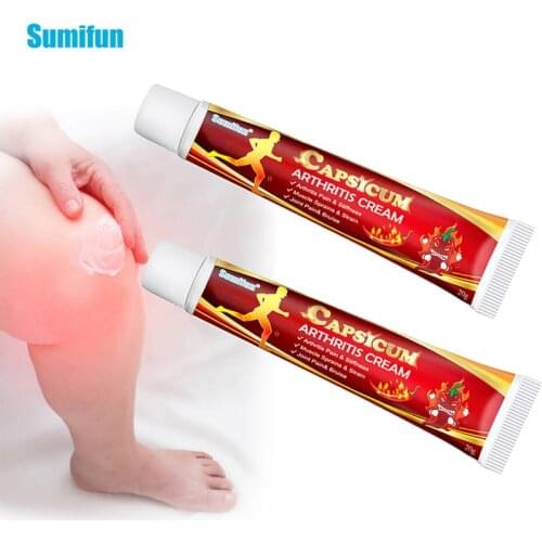 1Pc Sumifun Capsicum Synovitis Cream for Rheumatoid Arthritis Joint Shoulder Neck Knee Pain Relief Chinese Medicine Ointment