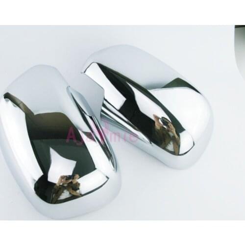 Door Mirror Overlay cover 2005-2014 Protector Trim Chrome Car Styling For toyota hilux vigo Accessories