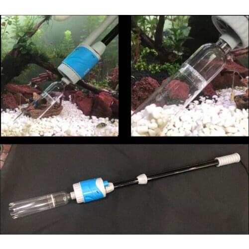 Aquarium Gravel Cleaner Nozzle Accessories for Electric Water Changer Pump Siphon Fish Tank Cleaning Tools