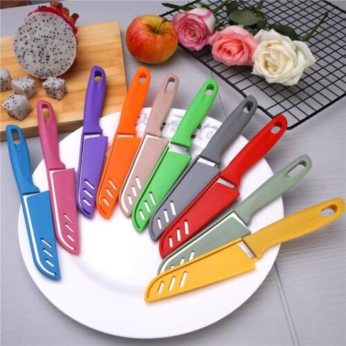 New Fruit Knife Thicken Stainless Steel Cut Vegetable Sushi Tool Home Kitchen Knives Cooking Tools Outdoor Camping Supplies