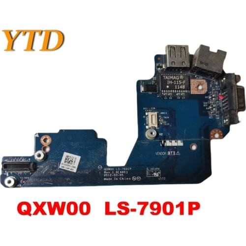 Original for Dell Latitude E5430 Audio Jack Ports USB Wlan IO Circuit Board QXW00 LS-7901P tested good free shipping
