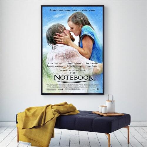 Classic high score movie poster Love notebook,Disguised Monster Jie,Moulin Rouge poster Home decoration Free shipping