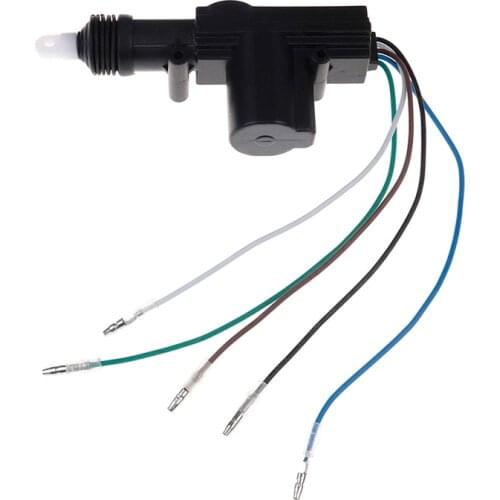 12V Car Auto Heavy Duty Power Door Lock Actuator Motor 5 Wire Slave Actuator Solenoid Central Locking Wholesale
