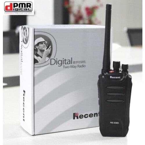 RS208D dPMR professional small 2w digital mobile radios transceiver UHF 400-470MHz ham radio hf transceiver HT walkie talkie set