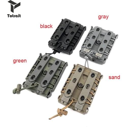TOtrait Outdoor 5.56mm/7.62mm Magazine Pouch Quick Release Fast Mag Pouch tactical Holster Case Box
