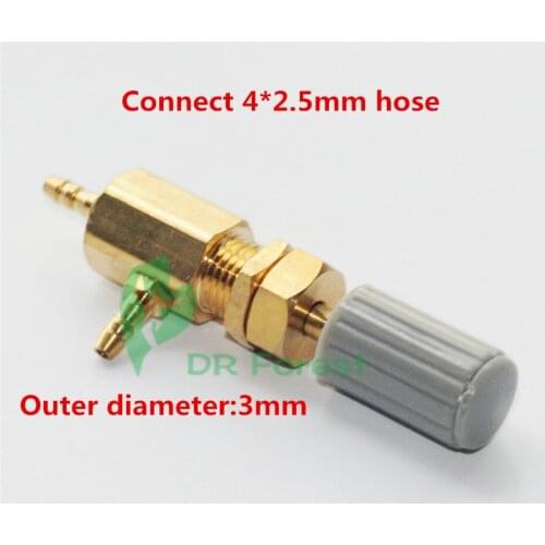 1Pc 3mm Dental Chair Unit Tool Turbine Dental Regulating Control Valve Sale