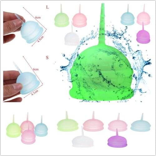1PCS Candy Color Women Lady period cup Medical Grade Silicone Menstrual Cup Feminine hygiene menstrual cup Period Copa