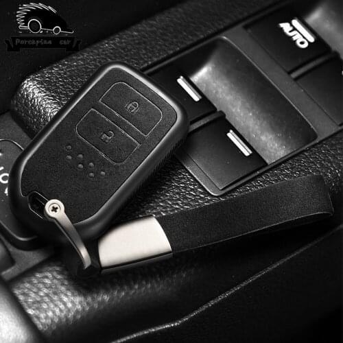 TPU+ flippe leather Car Remote Key Case Cover Car Keychain For Honda Civic Accord Fit CRV CR-V XRV Crosstour HRV JAZZ JADE Vezel