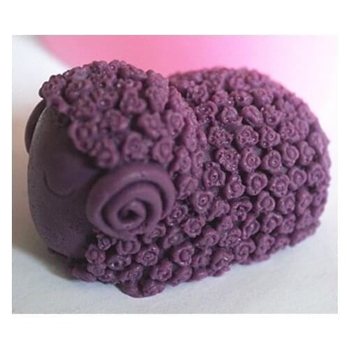 C076 soap mold/handmade soap mold/silicone mold/candle mould/soap mould/lovely lamb