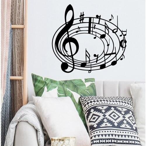 Lovely Note Wall Sticker Pvc Wall Art Stickers Modern Fashion Wallsticker For Kids Rooms Decoration Diy Pvc Home Decoration