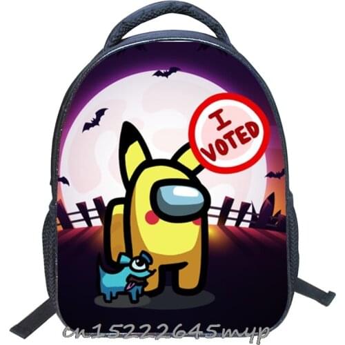 13 Inch Among Us 3D Printed Pink Girls Children School Bags Orthopedic Backpack Kids Boys Girls Mochila Infantil Cartoon Bags