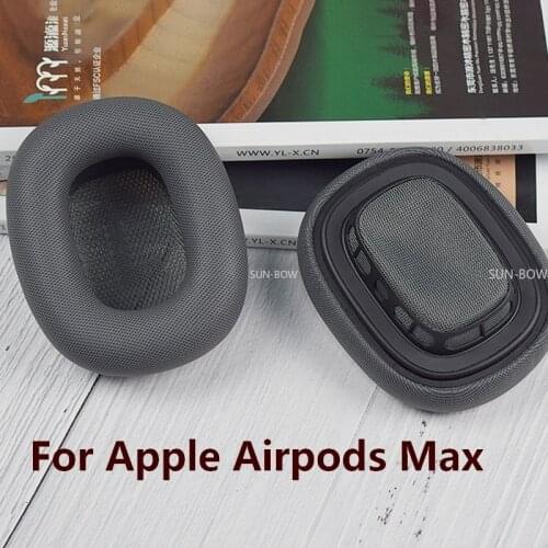 Replacement Earpads Cushion for Apple Airpods Max Headphone Accessory Protein Leather Ear Pads Cover Ear Cups for Airpods Max
