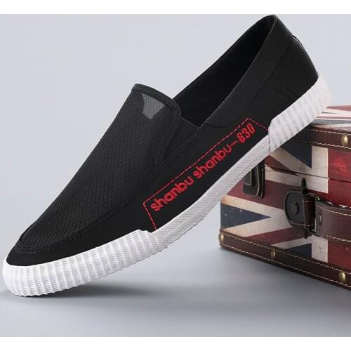 Men Summer Hollow Breathable Flying Woven Shoes Man A Pedal Leisure Net Low Soft Bottom Shoes For Net Surface Rims Of Sandals