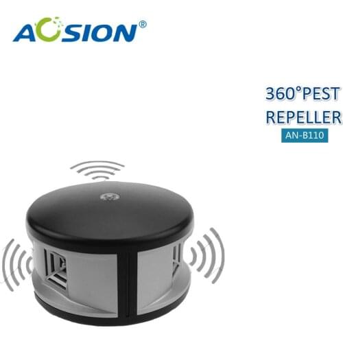 Home Aosion 360 degree ultrasonic Rats rodent mouse mice repellent and electronic mosquito cockroach pest repeller control