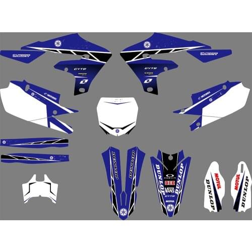 0764 Motorcycle Team Graphic & Backgrounds Decal Stiker Kits for YAMAHA YZF450 2018 2019