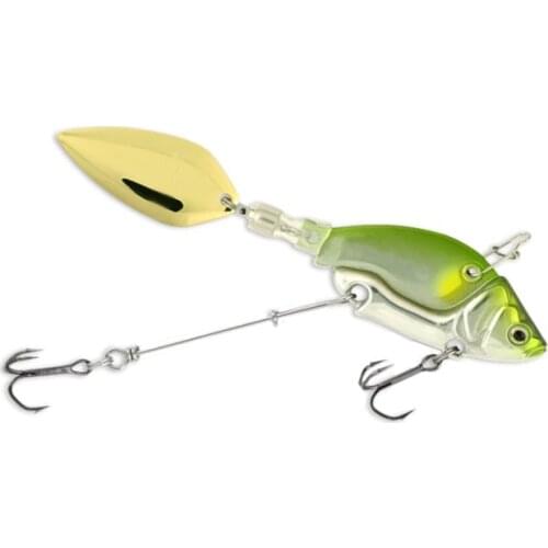 1Pcs 6Colors 3D Eyes Metal Vib Blade Lure 44mm13.6g Sinking Vibration Baits Artificial Vibe for Bass Pike Perch Fishing