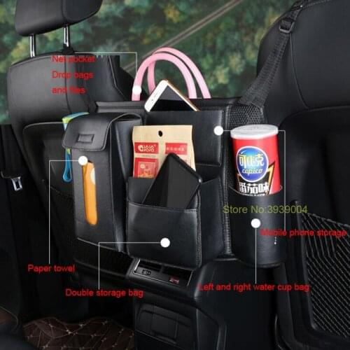 Brand New 1PC Car Seat Back Organizer For Travel Storage Bags For Water Holder Car Child Safety Seat Back Bag Multifunction Bags