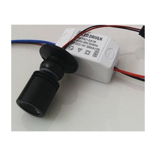 1W LED Spotlights Mini led ceiling Down lighting AC85-265V white lighting bulb for cabinet counter showcase