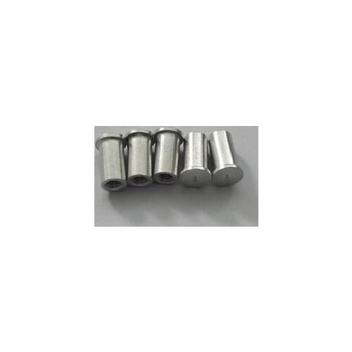 10pcs M3 Spot weld Energy storage nut Aluminum alloy Welded nuts internal thread Inner tooth nail 5mm-30mm Length