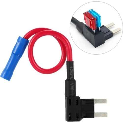 12V Mini Size Car Add-A-Circuit Fuse Holder Tap Adapter With 10A Micro Mini Standard Blade Fuse Auto Blade Fuse Holder