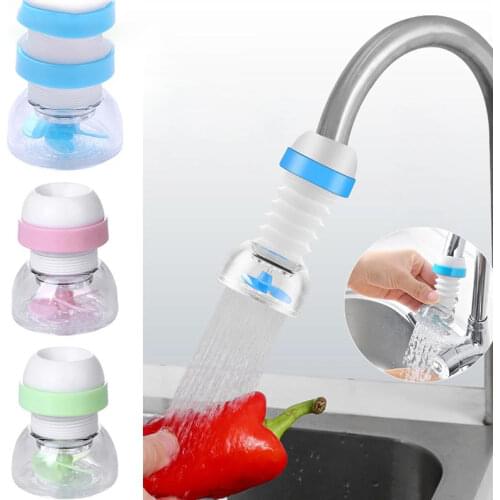 360 Degree Swivel Kitchen Faucet Tub Bathroom Water Saver Tool Hand Washing Faucet Extender Rotating Shower Head Faucet Aerator