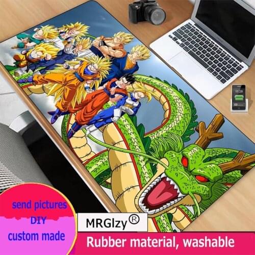 Anime Yuru Camp cartoon large mouse pad gaming accessories office desk mat waterproof non-slip computer keyboard desk mat househ