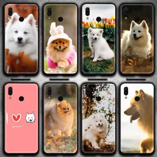 Japanese Spitz Dog Phone Case Huawei Y6P Y8S Y8P Y5II Y5 Y6 2019 P Smart Prime Pro