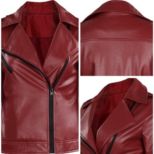 Evil Infinite Darkness Claire Redfield Cosplay Costume Jacket Coat Halloween Carnival Suit