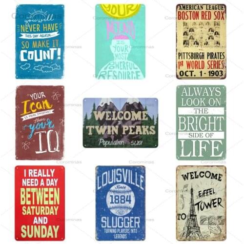 Life Fine Plaque Metal Vintage Tin Sign Pin Up Shabby Decor Metal Signs Vintage Bar Decoration Metal Poster Pub Metal Plate 20x3