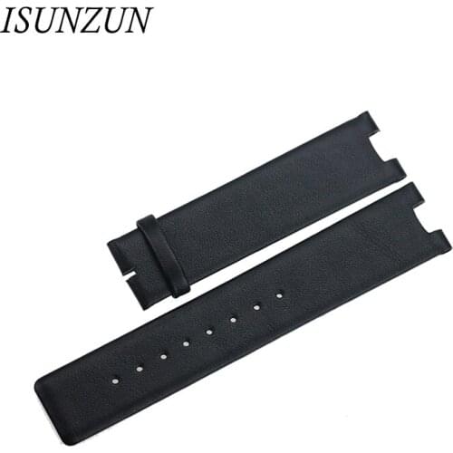 ISUNZUN Mens Watch Band For CK K1S21120/K1S21102/KIS21100 Genuine Leather Watch Strap Nato Leather Strap Women Watchband