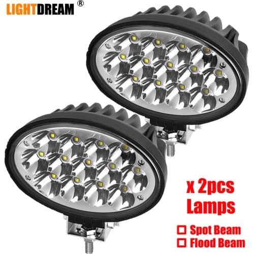 65W 6.5 inch Oval Led work light Car driving lights For John Deere 9560 9570 9660 9670 9770 9860 3520 3720 x2pcs/lots