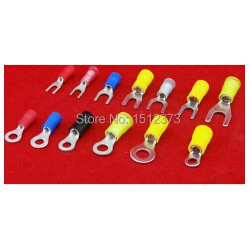 100PCS/lot pre-insulating terminal SV1.25-8 22-18AWG(0.5-1.5 square meter) wire connector