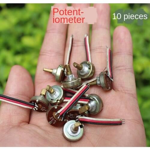 Special Offer Remote Control Potentiator 5k B5k B502 Model Copper Shaft Rotary Potentiometer Take One Piece and Send 10 Pieces
