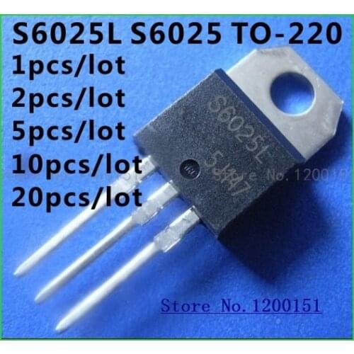 S6025L S6025 TO-220