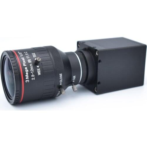 SDI HDMI Camera 1/2 CMOS IMX385 1080P Digital Security Camera, Industry Digital C-Mount with 2.8-12mm Manual zoom lens OSD Menu