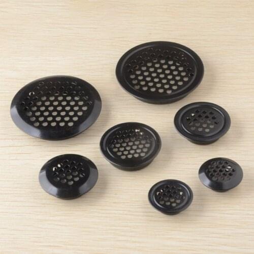 Wardrobe Cabinet Mesh Hole Stainless Steel Louver Air Vent Ventilation Cover Set B0KB