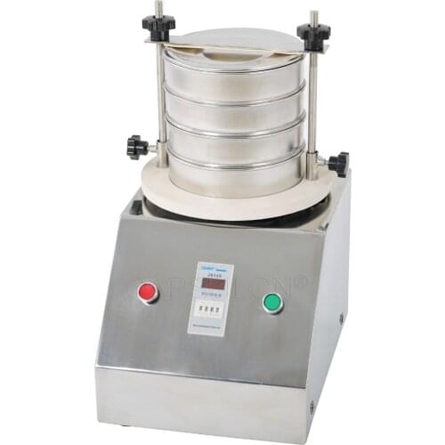 220V 50Hz) SY-200 Solid, Powder Liquid Vibrating Sieve Machine, Laboratory Shaker / Powder Sifting Machine / Vibrating Screen