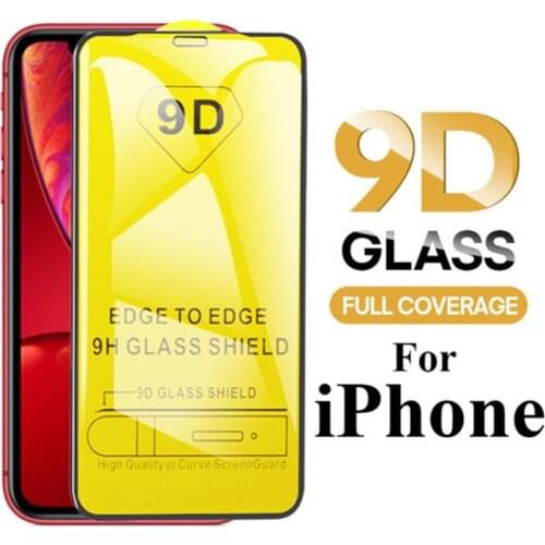 Anti-reflective HD Tempered Glass Curved Front Protective Film for iPhone 6 6S 7 8 Plus X XR XS Max
