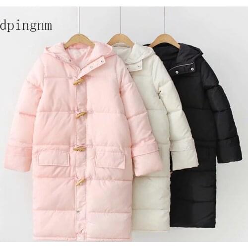 Parka women 2018 Winter Jacket Women Coats Hooded Coats Female Parka Thick Cotton Padded Lining Winter Female Coats YY2658