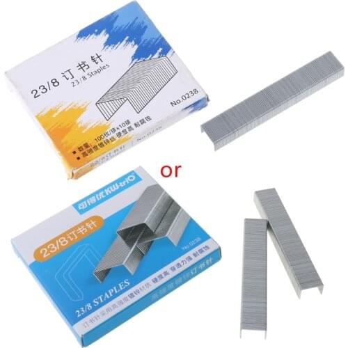 1000Pcs/Box Heavy Duty 23/8 Metal Staples for stapler Office School Supplies Stationery