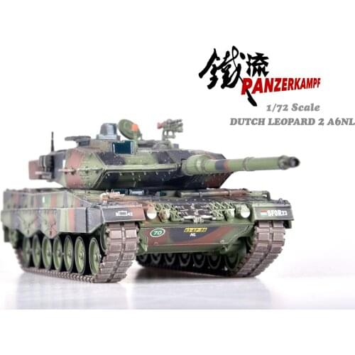 12213 Die cast new Hot sale 1:72 Scale Diecast Tank Models Army Tank DUTCH LEOPARD 2 A6NL Military Tank Toy for Collection sale