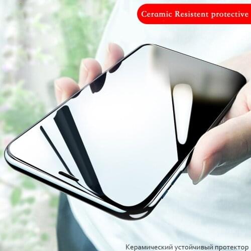 3D curved Ceramic Scratch Proof for iphone 11 pro Max Screen Protector Ultra-thin soft full cover resistente film