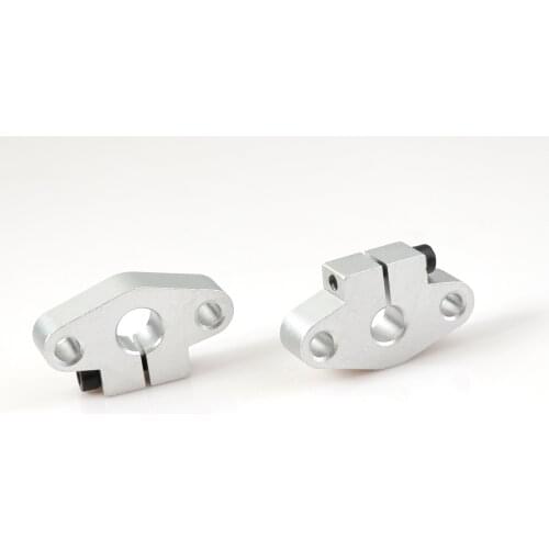 4pcs SHF8 SHF10 SHF12 SHF13 SHF16 SHF20 SHF25 SHF30 SHF35 linear Rod rail shaft support seat CNC Router3D printer Parts bracket