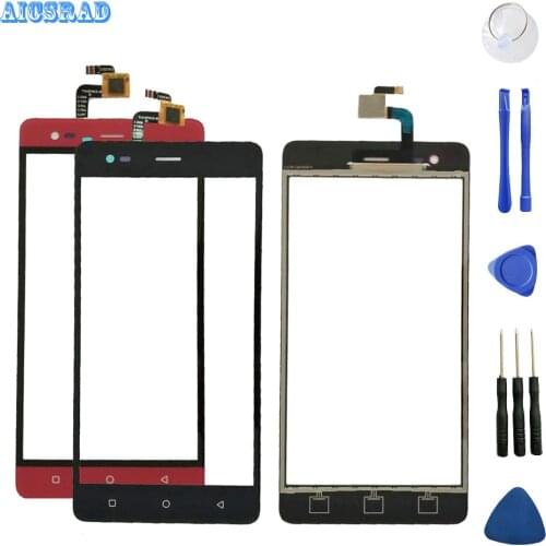 AICSRAD With Tape Moible Phone Touch Panel For Tele2 Maxi Plus Tele 2 Maxi Plus Touch Screen Digitizer Touchscreen Sensor Glass