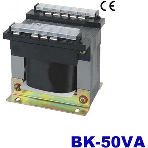 BK-50VA Cheapest price 380V 220V input 6.3V 12V 24Voutput control transformer small transformer