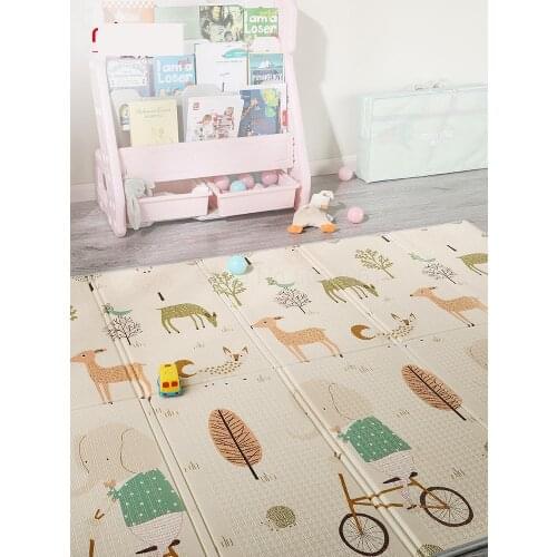 Baby crawling mat thickening living room home portable folding crawling mat foam mat
